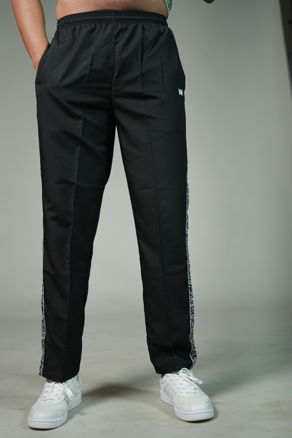 Tribal Print Straight Fit Trackpants