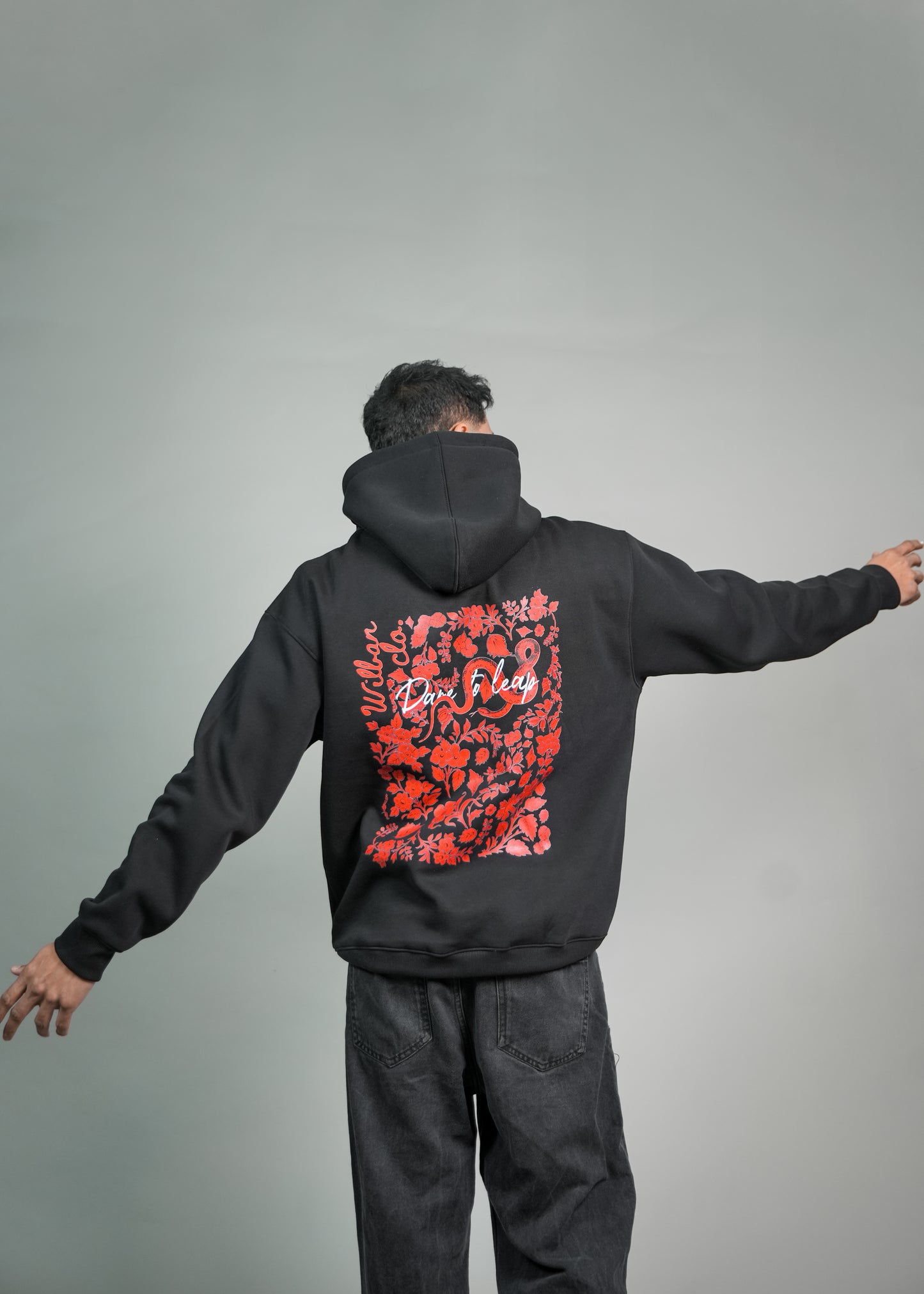 Dare To Leap Graphic Hoodie
