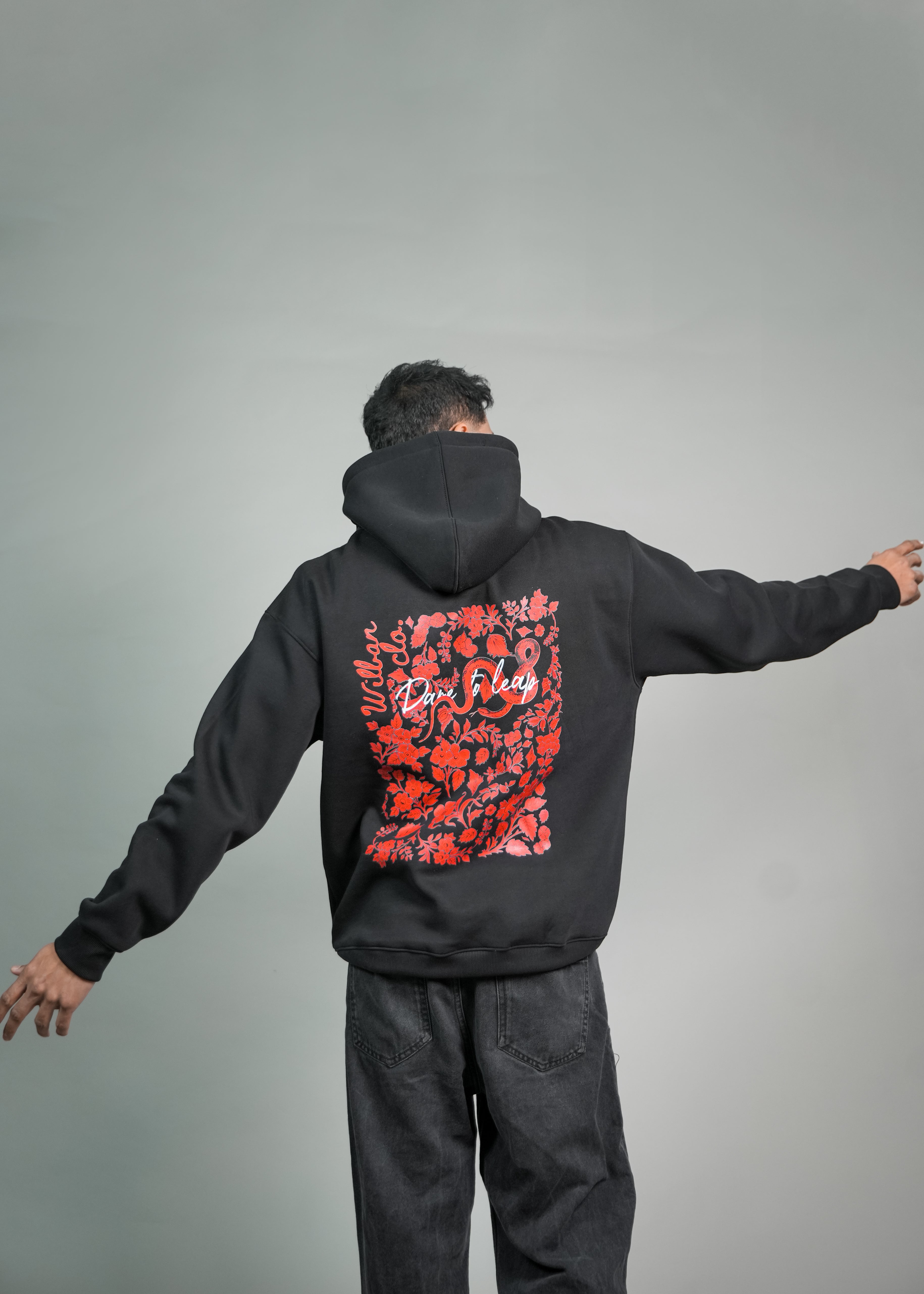 Dare To Leap Graphic Hoodie