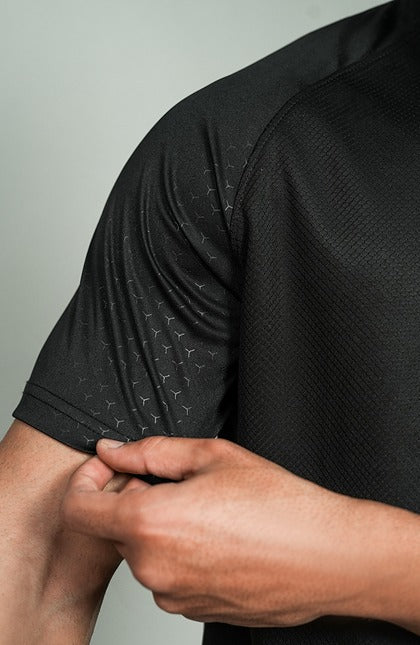Black Regular Fit Performance T-shirt