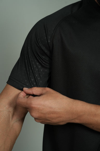 Black Regular Fit Performance T-shirt