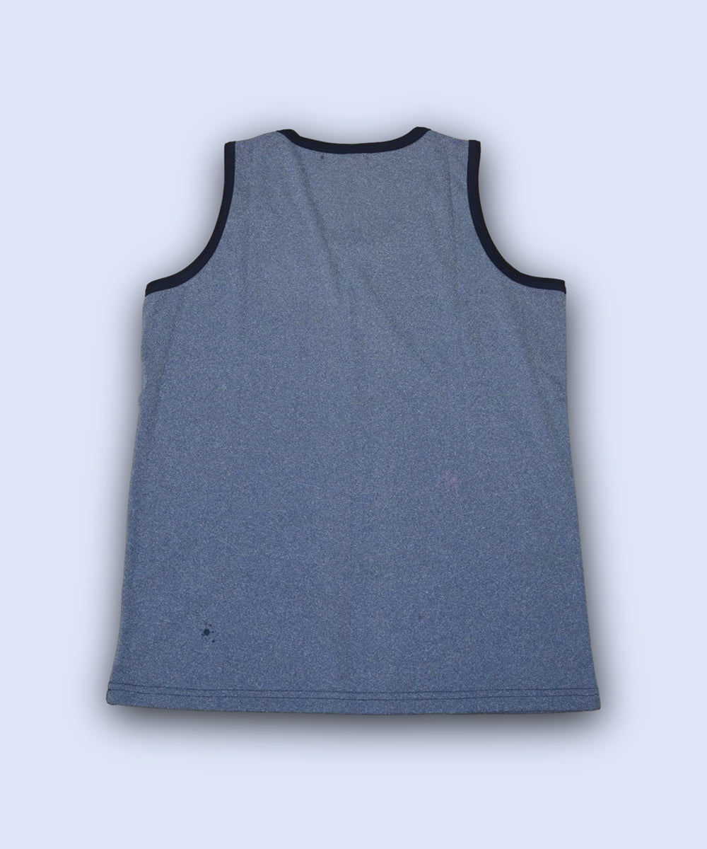 Melange Blue Tank Top